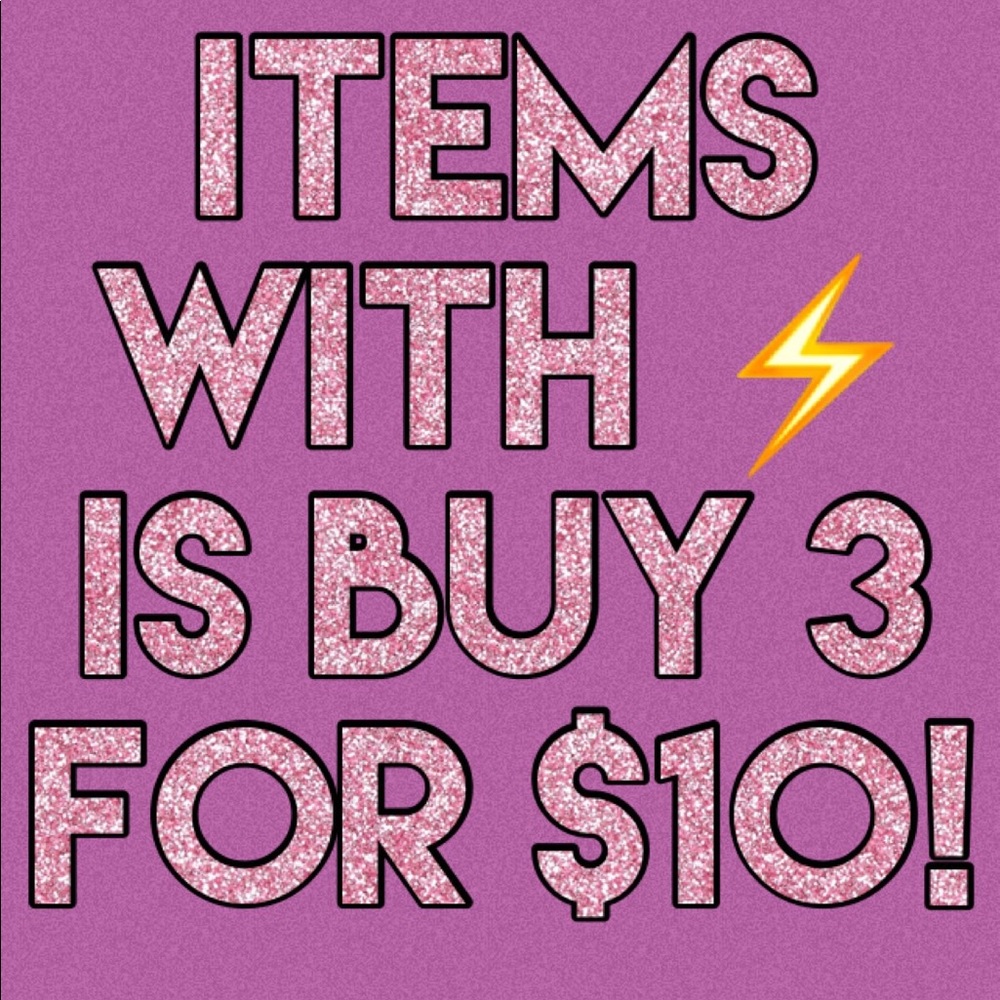 ⚡️3 for $10 and 5 for $14!!!